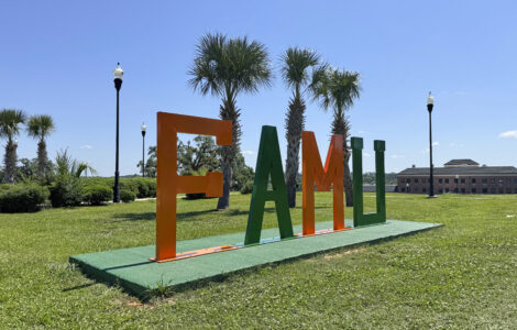 Students at Florida's only public HBCU protest presidential candidate with DeSantis ties